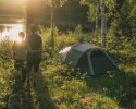 Outwell Earth 2 Two Room Tunnel Tent for 2 Persons, Green | Outwell