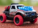 Metalowe Autko Predator 4x4 jazda kaskaderska Światło + dźwięk ZA3581