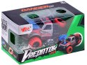 Metalowe Autko Predator 4x4 jazda kaskaderska Światło + dźwięk ZA3581