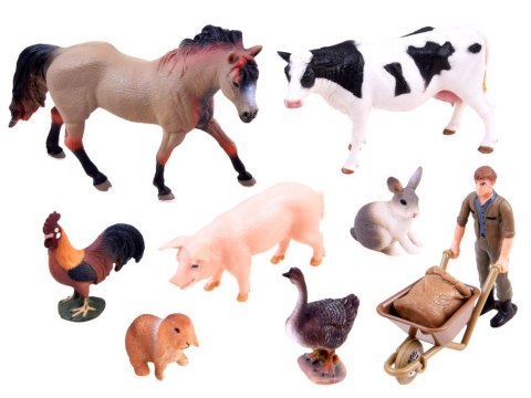 SERIA ZWIERZĘTA FARMA Zestaw zwierzęta zagrodowe + Farmer KOLEKCJA ZA2994 SERIA ZWIERZĘTA FARMA Zestaw zwierzęta zagrodowe + Farmer KOLEKCJA ZA2994