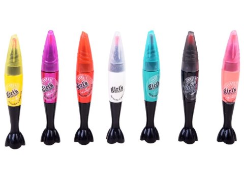 Zestaw do malowania paznokci dla dzieci lakiery naklejki brokat ZA3703