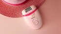 Philips | Corded Compact Epilator | BRE285/00 Satinelle Essential | White/Pink
