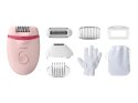 Philips | Corded Compact Epilator | BRE285/00 Satinelle Essential | White/Pink