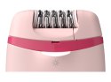 Philips | Corded Compact Epilator | BRE285/00 Satinelle Essential | White/Pink
