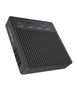 Raidsonic 4-Bays USB4 Duplicator (1:3 clone) for NVMe M.2 SSD | IB-4013MCL-C4