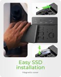 Raidsonic 4-Bays USB4 Duplicator (1:3 clone) for NVMe M.2 SSD | IB-4013MCL-C4
