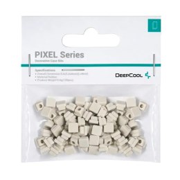 Seria Deepcool PIXEL - dekoracyjne końcówki do szafek systemowych | 0,54 cm x 0,54 cm x 0,4 cm | 9,8 g