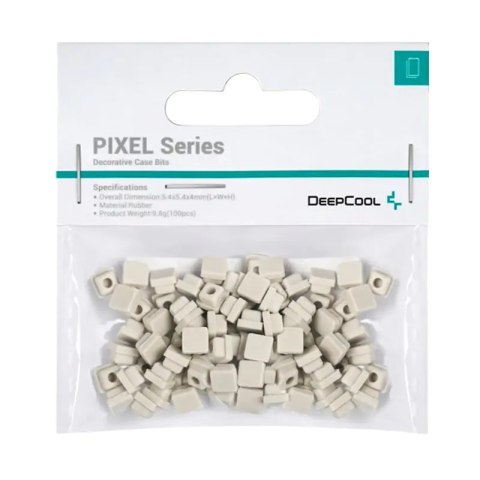Seria Deepcool PIXEL - dekoracyjne końcówki do szafek systemowych | 0,54 cm x 0,54 cm x 0,4 cm | 9,8 g