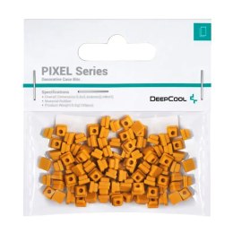 Seria Deepcool PIXEL - dekoracyjne końcówki do szafek systemowych | 0,54 cm x 0,54 cm x 0,4 cm | 9,8 g