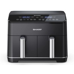 Sharp | Air Fryer | AF-GD82AE-B | Power 1800 W | Capacity 8 L | Black