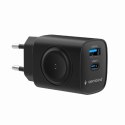 Szybka ładowarka Gembird 2 w 1 20 W do Apple Watch i telefonu | TA-UC-PDQCW20-01-BK