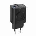 Szybka ładowarka Gembird 2 w 1 20 W do Apple Watch i telefonu | TA-UC-PDQCW20-01-BK