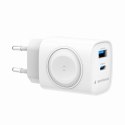 Szybka ładowarka Gembird 2 w 1 20 W do Apple Watch i telefonu | TA-UC-PDQCW20-01-W