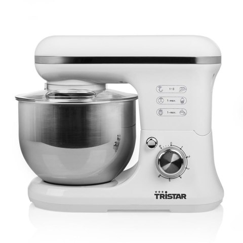 Tristar Kitchen Machine | MX-4817 | 1200 W | Number of speeds 6 | Bowl capacity 5 L | White