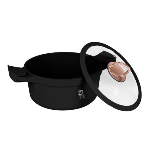 GARNEK TYTANOWY 24cm BERLINGER HAUS BH-1457 BLACK ROSE