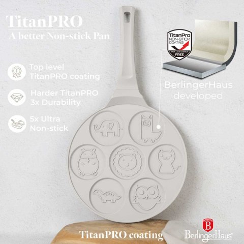 PATELNIA TYTANOWA 26cm DO PLACUSZKÓW ANIMALS BERLINGER HAUS BH-7800 SAHARA