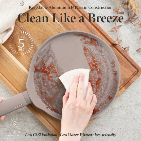 PATELNIA TYTANOWA DO NALEŚNIKÓW 25cm BERLINGER HAUS BH-8085 TAUPE