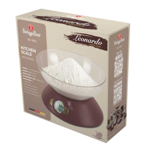 WAGA KUCHENNA Z MISĄ BERLINGER HAUS BH-9615 LEONARDO