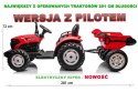 OLBRZYMI TRAKTOR 24 V Z PRZYCZEPĄ I ELEKTRYCZNIE PODNOSZONYM KIPREM SUPER JAKOŚĆ/HC306