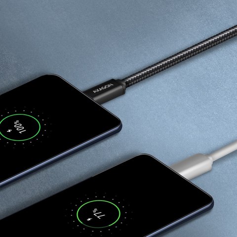 AXAGON Data and charging cable, 1.5 m | BUMM-AM15AB | USB Type A to USB Type Micro