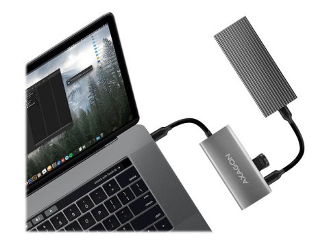 AXAGON SuperSpeed USB-C 10 Gbps SPEEDSTER 4 Hub | HMC-4G2