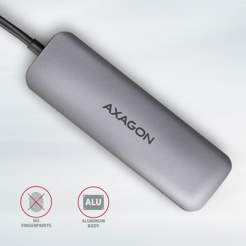 AXAGON SuperSpeed USB-C COMBO 5in1 Hub | HMC-5