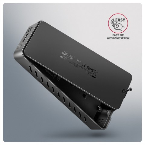 AXAGON USB-C 20Gbps - M.2 NVMe SSD ARMORED Box | EEM2-20G