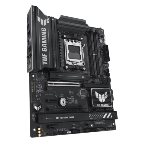 Asus TUF GAMING B850-PLUS WIFI | Processor family AMD | Processor socket AM5 | DDR5 DIMM | Number of SATA connectors 4