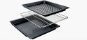 Bosch Oven | HBA272BB3 | 71 L | Electric | Pyrolysis/Hydrolytic | Touch control | Height 59.5 cm | Width 59.4 cm | Black