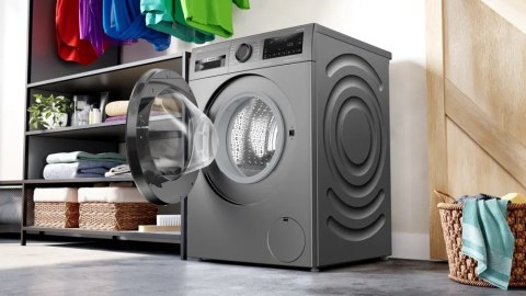 Bosch Washing Machine | WGG244RFSN | Energy efficiency class A | Front loading | Washing capacity 9 kg | 1400 RPM | Depth 59 cm