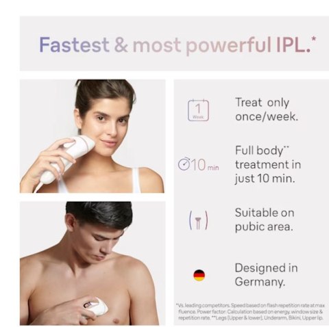 Braun | IPL Epilator | PL7147 Skin i·expert | Number of power levels 10 | White/Pink