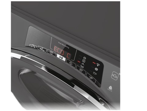 Candy Dryer Machine | ROE H9A2TCERX-S | Energy efficiency class A++ | Front loading | 9 kg | Heat pump | 5 digit | Depth 61.1 cm