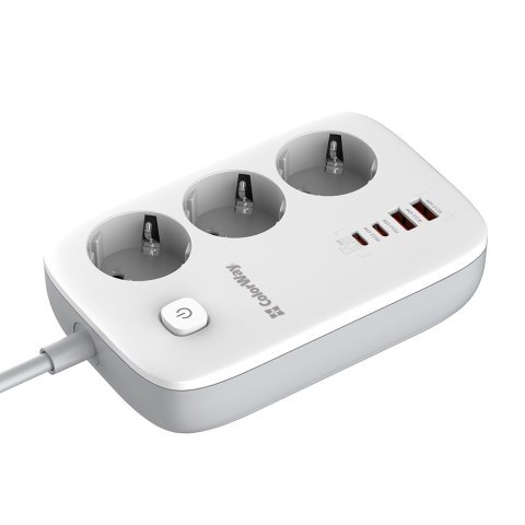 ColorWay Power Socket | CW-CHE34PDW