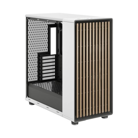 Fractal Design Computer Case | North XL | Chalk White TG Clear | ATX | Power supply included No