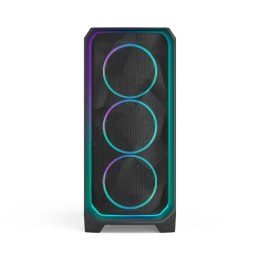 Fractal Design Meshify 3 | Ambience Pro RGB Black TG Light Tint | ATX | Power supply included No