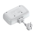 Gniazdo zasilania ColorWay CW-CHE24PDW z portem USB, biały, wydajne i funkcjonalne rozwiązanie do codziennego użytkowania w domu