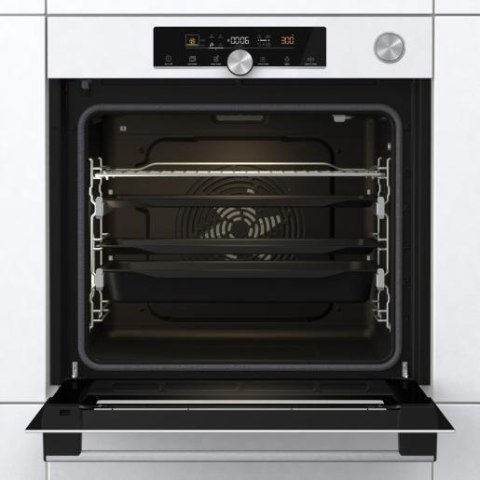 Gorenje Oven | BPSA6747A08WG | 77 L | Electric | AquaClean | Mechanical control | Steam function | Height 59.5 cm | Width 59.5 c