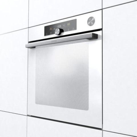 Gorenje Oven | BPSA6747A08WG | 77 L | Electric | AquaClean | Mechanical control | Steam function | Height 59.5 cm | Width 59.5 c