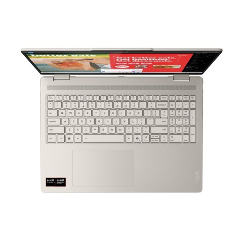 Lenovo Yoga 7 2-in-1 16AKP10 | Seashell | 16 " | OLED | Touchscreen | 2.8K WQXGA+ | 2880 x 1800 pixels | AMD Ryzen AI 7 | 350 |