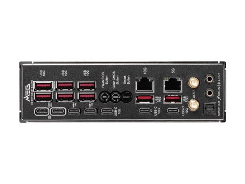 MSI MEG X870E GODLIKE | Processor family AMD | Processor socket AM5 | Supported hard disk drive interfaces SATA, M.2 | Number of