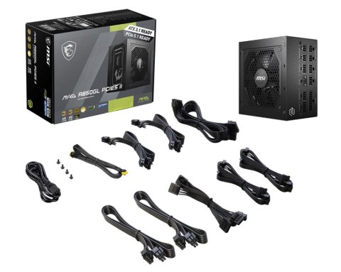 MSI Power Supply | MAG A850GL PCIE5 II | 850 W