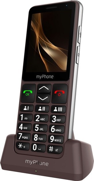 MyPhone Bueno LTE Praline Collection | Brown | 2.8 " | IPS | 48 MB | 128 MB | Single SIM | MicroSD | 3G | Bluetooth | Main camer