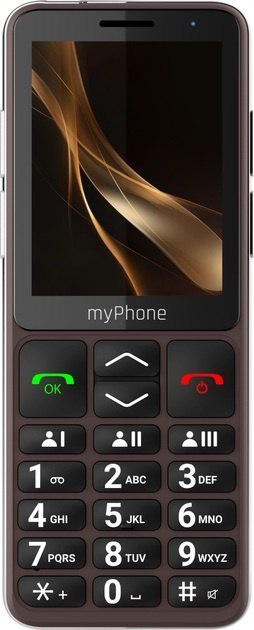 MyPhone Bueno LTE Praline Collection | Brown | 2.8 " | IPS | 48 MB | 128 MB | Single SIM | MicroSD | 3G | Bluetooth | Main camer