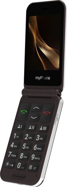 MyPhone Harmony LTE Praline Collection | Brown | 2.8+1.44 " | IPS | 48 MB | 128 MB | Single SIM | MicroSD | 3G | Bluetooth | 5.1