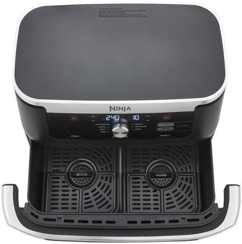 NINJA | Double Air Fryer | AF500EU Foodi FlexDrawer | Power 2470 W | Capacity 10.4 L | Black