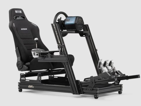 Next Level Racing | SIMAERO Mesh Fabric | Reclining Seat | ERS3 Elite Fabric & Mesh Edition | Black