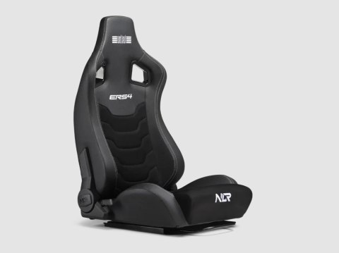Next Level Racing | Skóra PU i zamsz | Rozkładany fotel | ERS4 Elite PU Leather & Suede Edition | Czarny