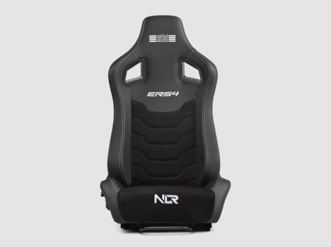 Next Level Racing | Skóra PU i zamsz | Rozkładany fotel | ERS4 Elite PU Leather & Suede Edition | Czarny