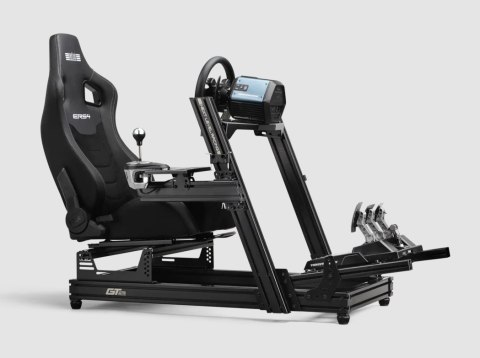 Next Level Racing | Skóra PU i zamsz | Rozkładany fotel | ERS4 Elite PU Leather & Suede Edition | Czarny