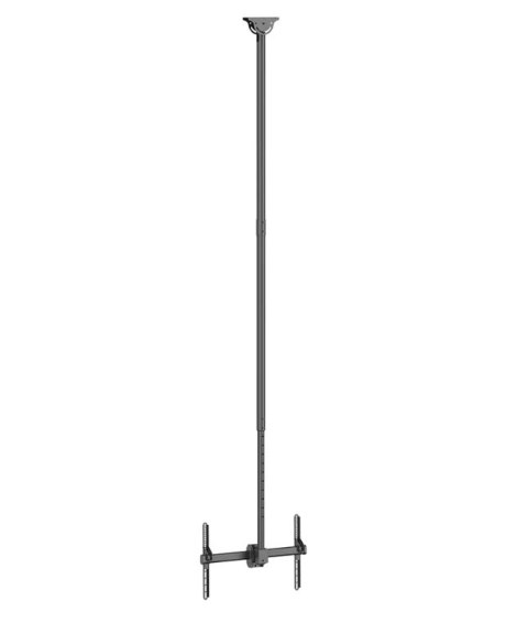 Neomounts CL35-440BL16XL Monitor/TV mount ceiling 1 screen - 37-70" - max 50 kg - VESA 200x200-600x400 - h 250-300 cm - black
